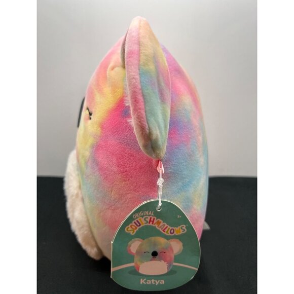 Original Squishmallows Katya Koala Plush Toy 8" Tie-Dye Rainbow - Picture 2 of 8
